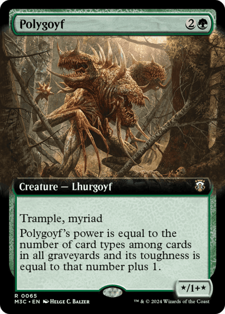 Polygoyf (65) — Modern Horizons 3 Commander