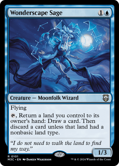 Wonderscape Sage (101) — Modern Horizons 3 Commander