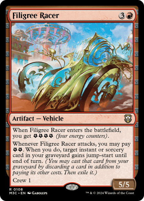 Filigree Racer (108) — Modern Horizons 3 Commander