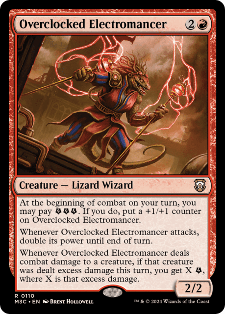 Overclocked Electromancer (110) — Modern Horizons 3 Commander