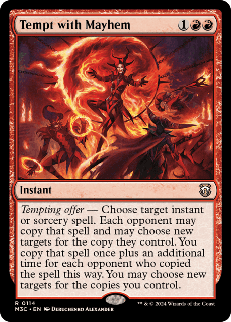 Tempt with Mayhem (114) — Modern Horizons 3 Commander