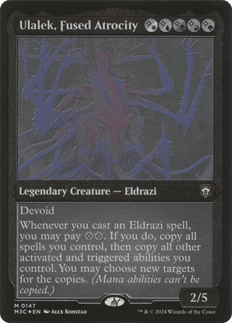 Ulalek, Fused Atrocity (147) — Modern Horizons 3 Commander