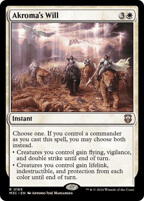 Akroma's Will (165) — Modern Horizons 3 Commander