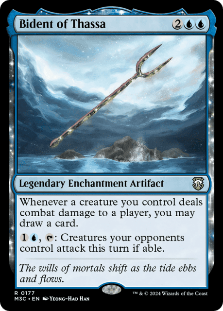Bident of Thassa (177) — Modern Horizons 3 Commander