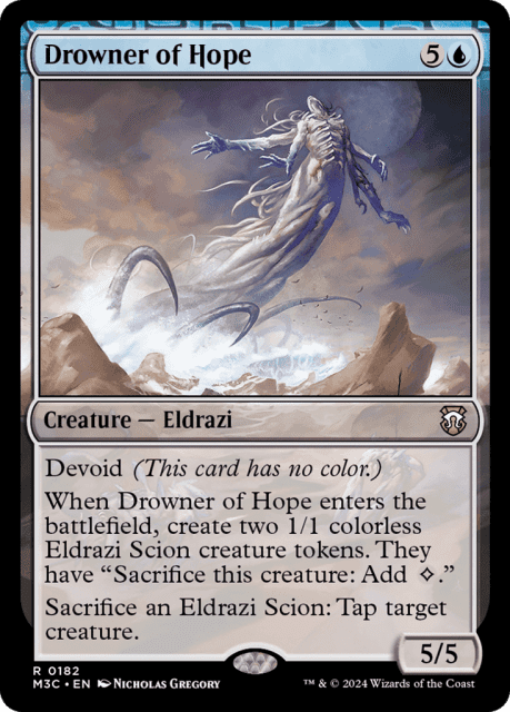 Drowner of Hope (182) — Modern Horizons 3 Commander
