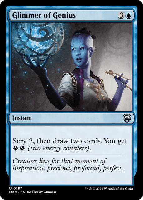 Glimmer of Genius (187) — Modern Horizons 3 Commander