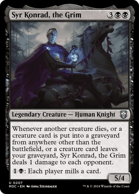Syr Konrad, the Grim (207) — Modern Horizons 3 Commander