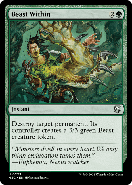 Beast Within (223) — Modern Horizons 3 Commander