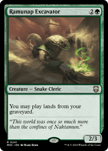 Ramunap Excavator (241) — Modern Horizons 3 Commander