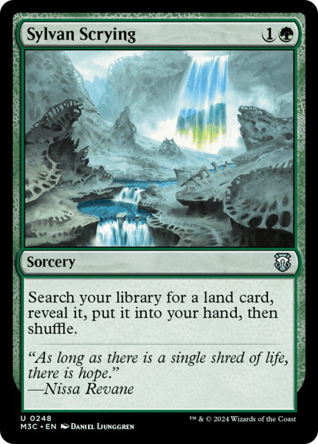 Sylvan Scrying (248) — Modern Horizons 3 Commander