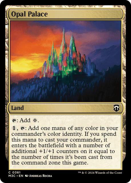 Opal Palace (361) — Modern Horizons 3 Commander