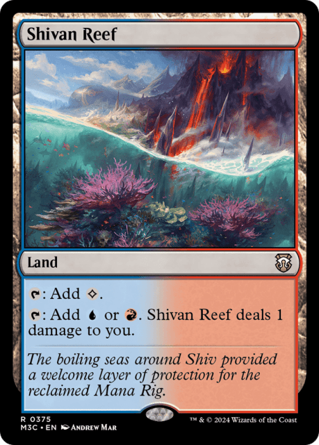 Shivan Reef (375) — Modern Horizons 3 Commander