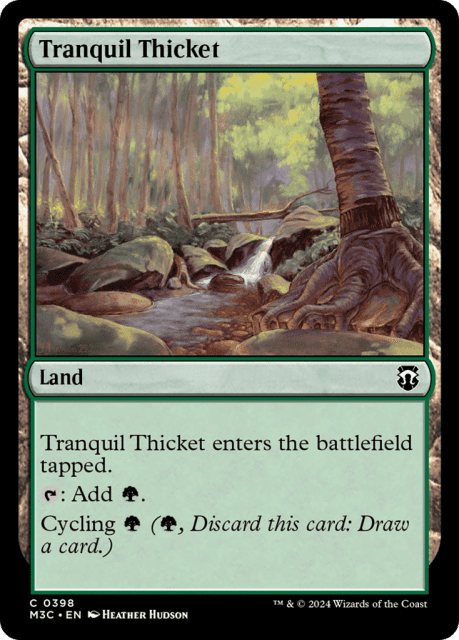 Tranquil Thicket (398) — Modern Horizons 3 Commander