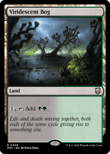Viridescent Bog (406) — Modern Horizons 3 Commander