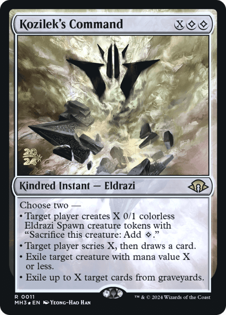 Kozilek's Command (11) — Modern Horizons 3 Promos