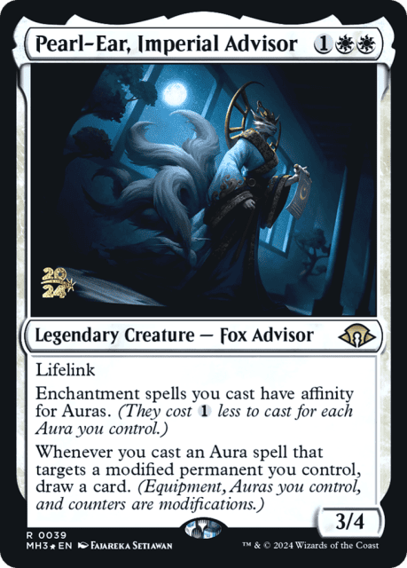 Pearl-Ear, Imperial Advisor (39) — Modern Horizons 3 Promos