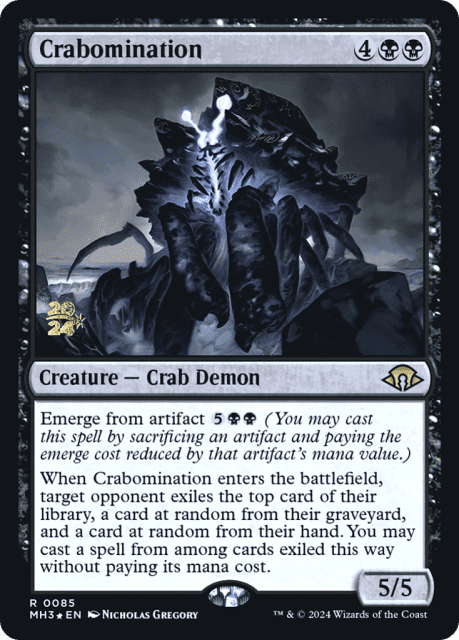Crabomination (85) — Modern Horizons 3 Promos