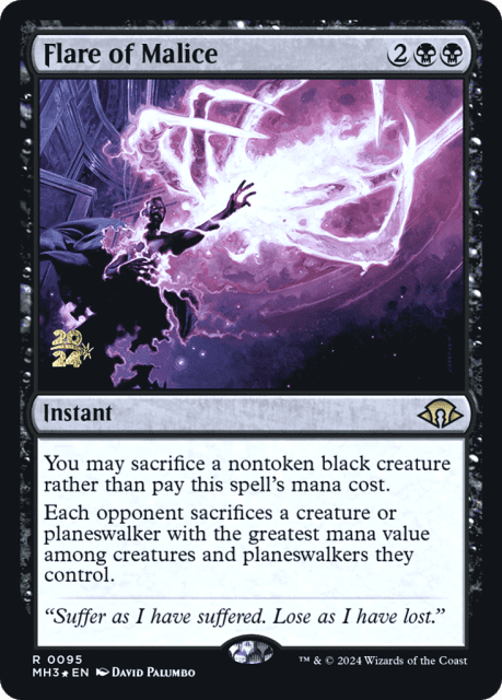 Flare of Malice (95) — Modern Horizons 3 Promos