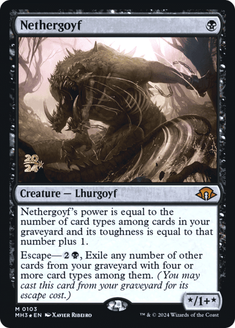 Nethergoyf (103) — Modern Horizons 3 Promos