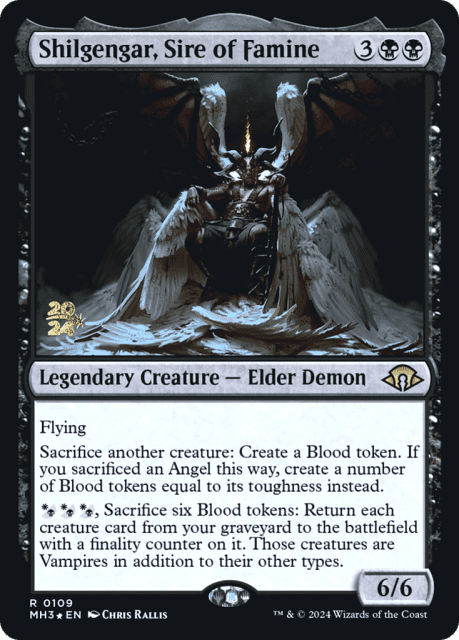 Shilgengar, Sire of Famine (109) — Modern Horizons 3 Promos