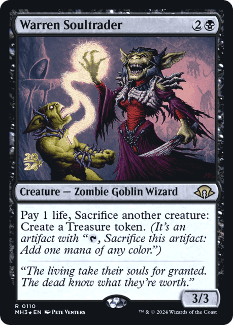 Warren Soultrader (110) — Modern Horizons 3 Promos