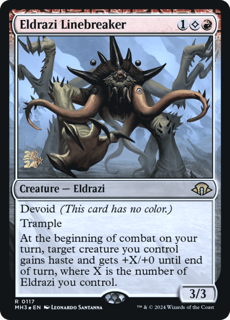 Eldrazi Linebreaker (117) — Modern Horizons 3 Promos