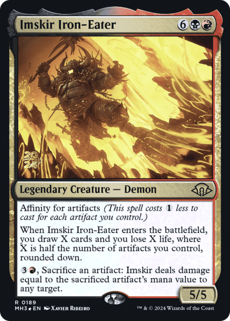 Imskir Iron-Eater (189) — Modern Horizons 3 Promos