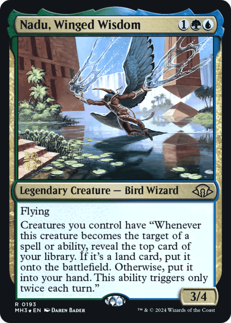 Nadu, Winged Wisdom (193) — Modern Horizons 3 Promos