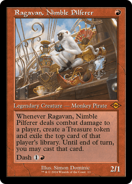 Ragavan, Nimble Pilferer (11) — Modern Horizons 2 Timeshifts