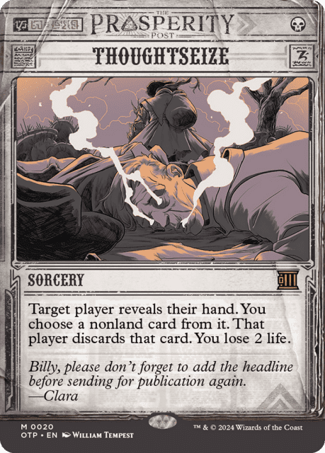 Thoughtseize (20) — Breaking News