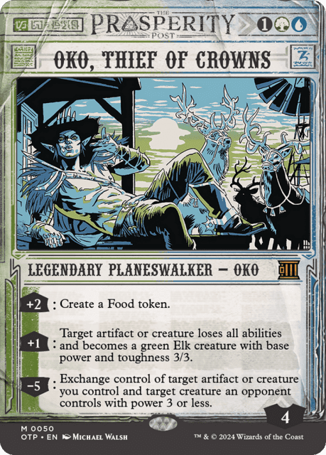 Oko, Thief of Crowns (50) — Breaking News