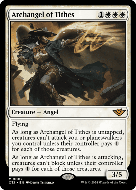 Archangel of Tithes (2) — Outlaws of Thunder Junction
