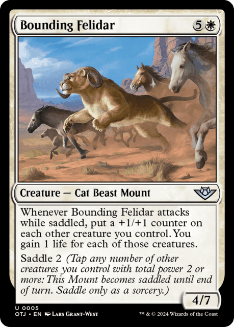 Bounding Felidar (5) — Outlaws of Thunder Junction