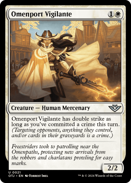 Omenport Vigilante (21) — Outlaws of Thunder Junction