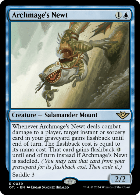 Archmage's Newt (39) — Outlaws of Thunder Junction
