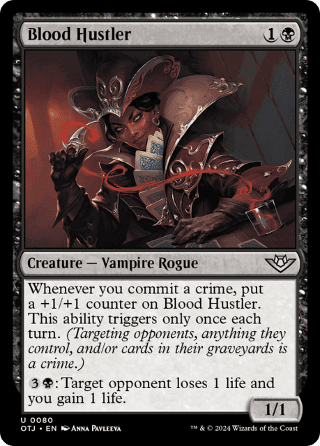 Blood Hustler (80) — Outlaws of Thunder Junction