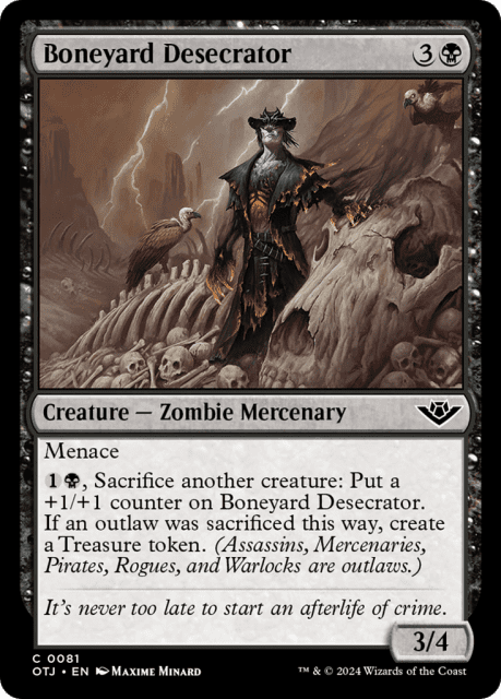 Boneyard Desecrator (81) — Outlaws of Thunder Junction