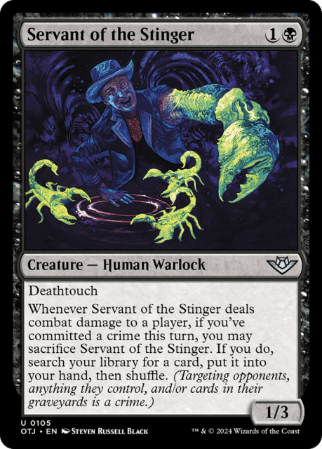 Servant of the Stinger (105) — Outlaws of Thunder Junction