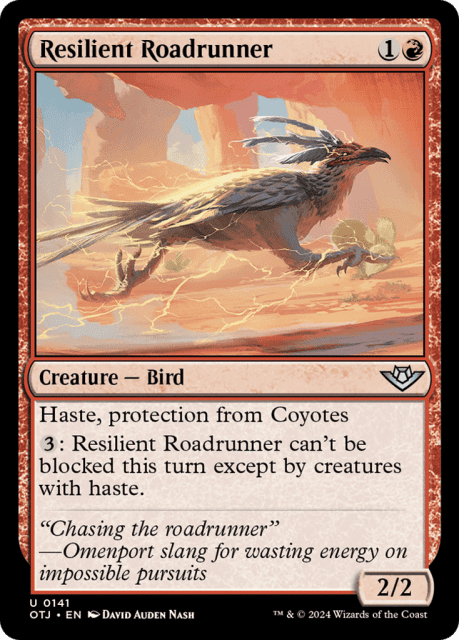 Resilient Roadrunner (141) — Outlaws of Thunder Junction