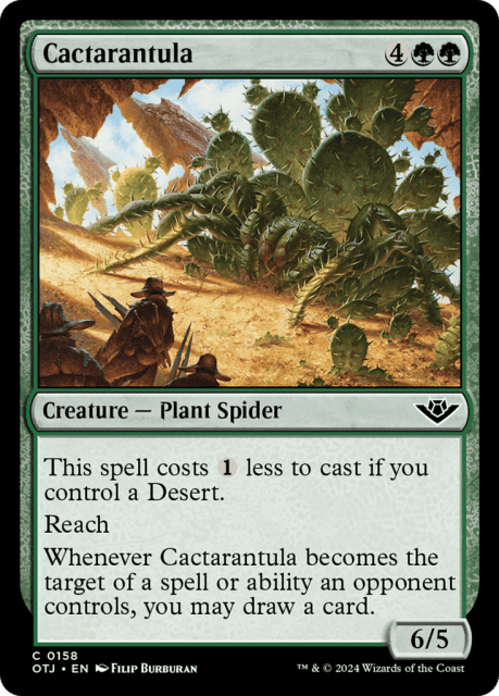 Cactarantula (158) — Outlaws of Thunder Junction