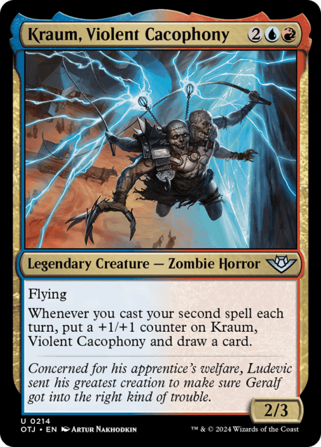 Kraum, Violent Cacophony (214) — Outlaws of Thunder Junction