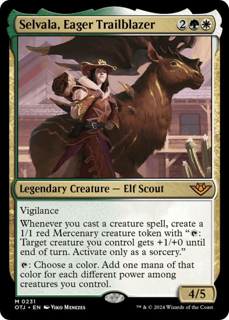 Selvala, Eager Trailblazer (231) — Outlaws of Thunder Junction