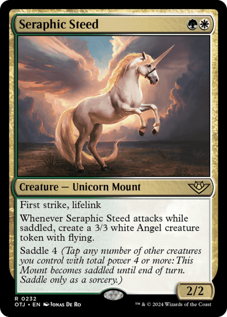 Seraphic Steed (232) — Outlaws of Thunder Junction
