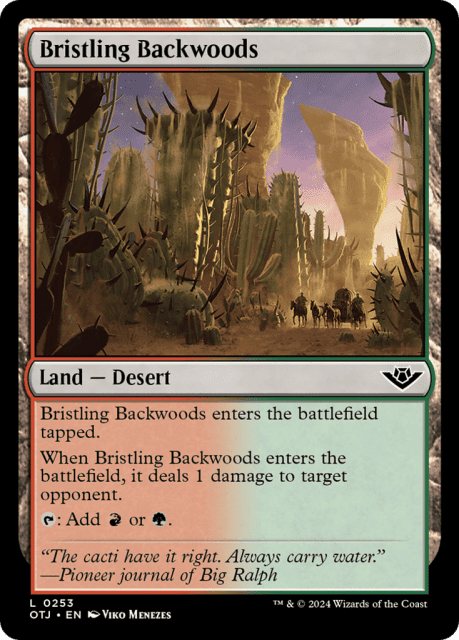 Bristling Backwoods (253) — Outlaws of Thunder Junction