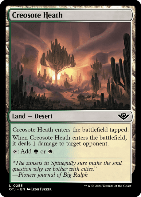 Creosote Heath (255) — Outlaws of Thunder Junction