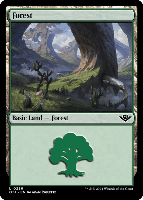 Forest (286) — Outlaws of Thunder Junction