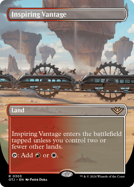 Inspiring Vantage (303) — Outlaws of Thunder Junction