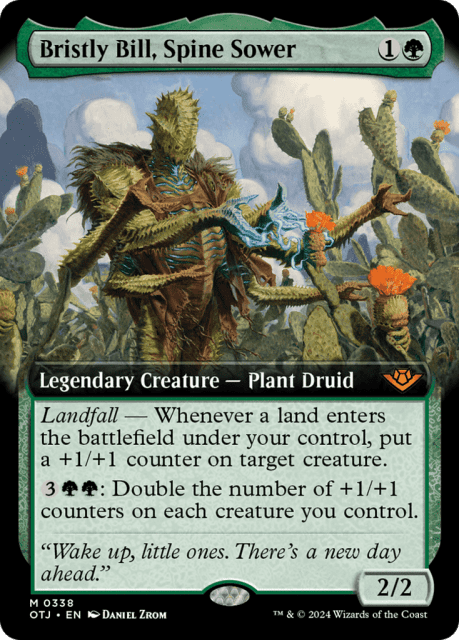 Bristly Bill, Spine Sower (338) — Outlaws of Thunder Junction