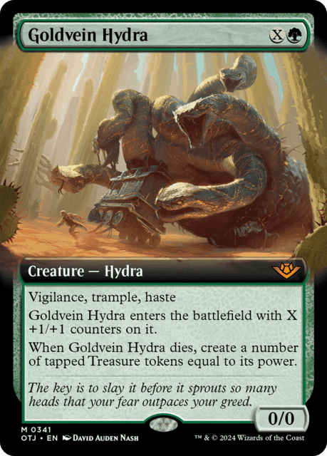 Goldvein Hydra (341) — Outlaws of Thunder Junction