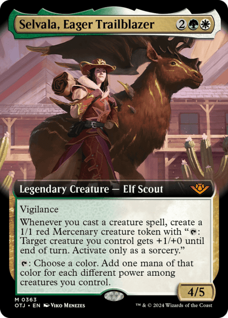 Selvala, Eager Trailblazer (363) — Outlaws of Thunder Junction